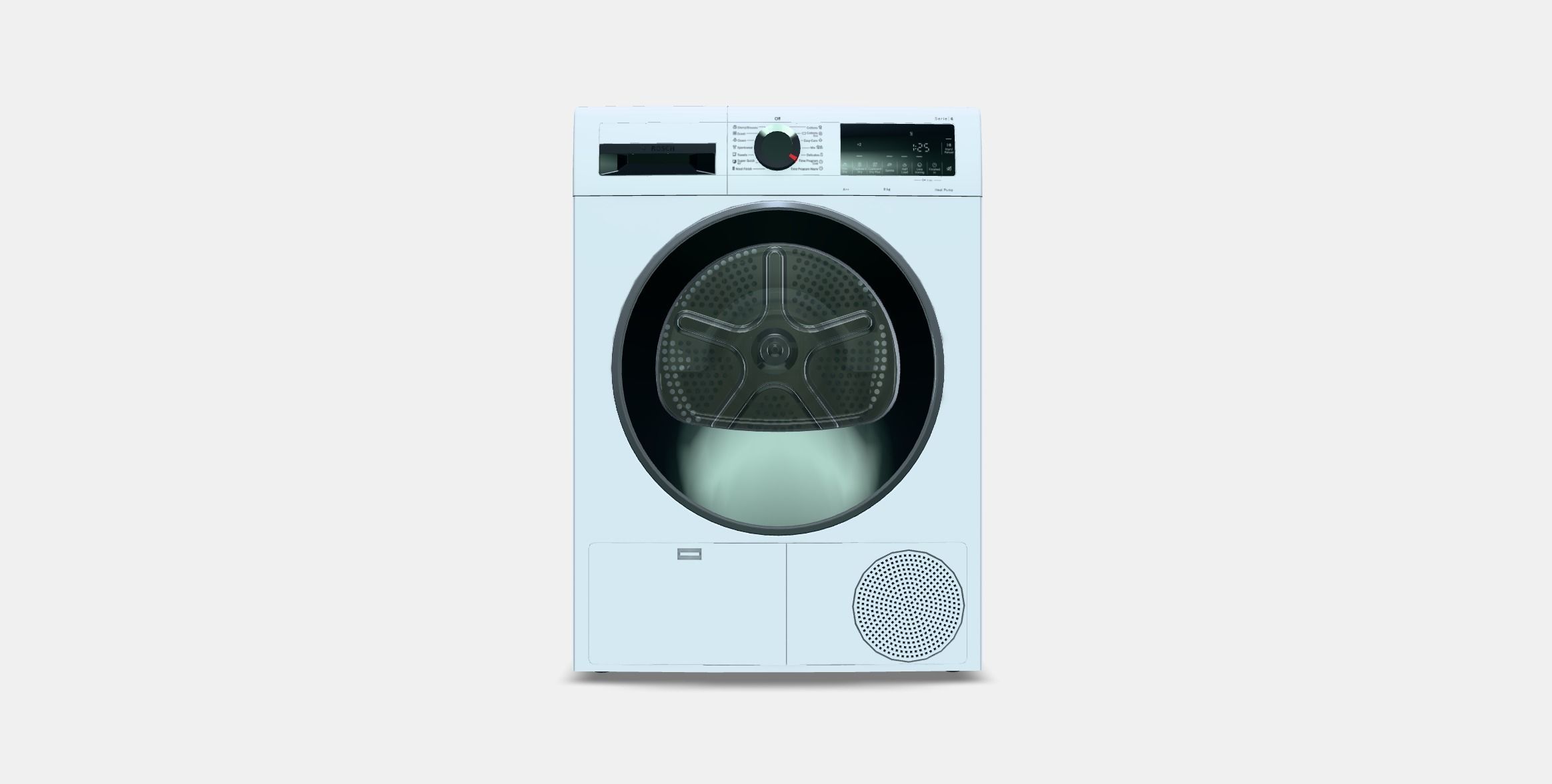 BOSCH WQG24100BY 6 Series Low-poly 3D model_10