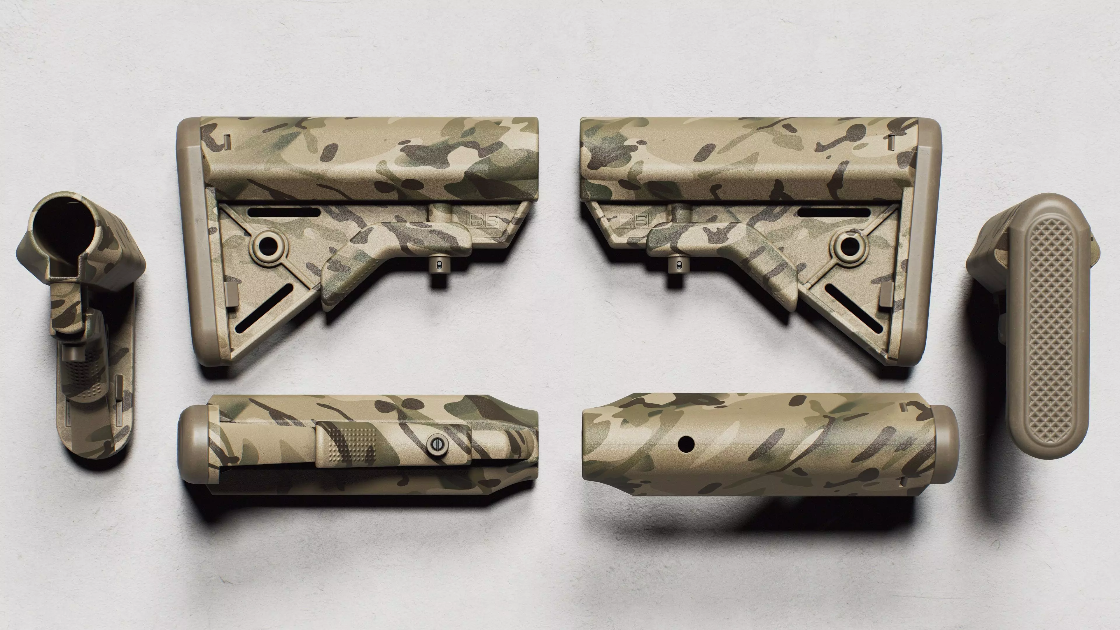 BRAVO Stock - Replica Low-poly 3D model_16