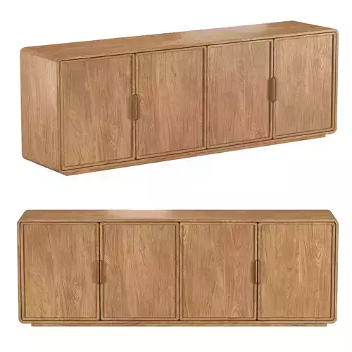 SANTIAGO 4-DOOR MEDIA CONSOLE