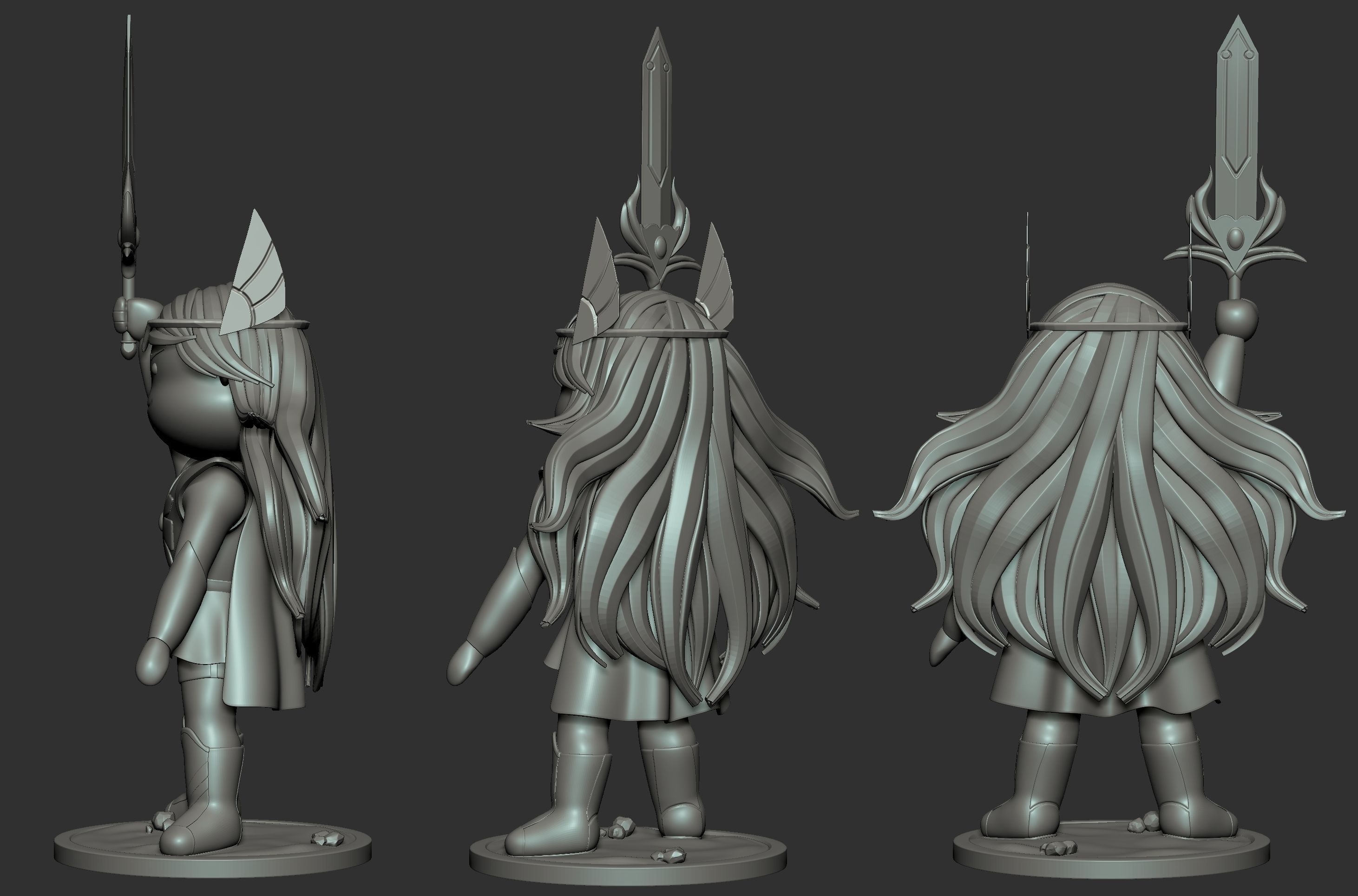 SHE-RA PRINCESS OF POWER 3D print model_1