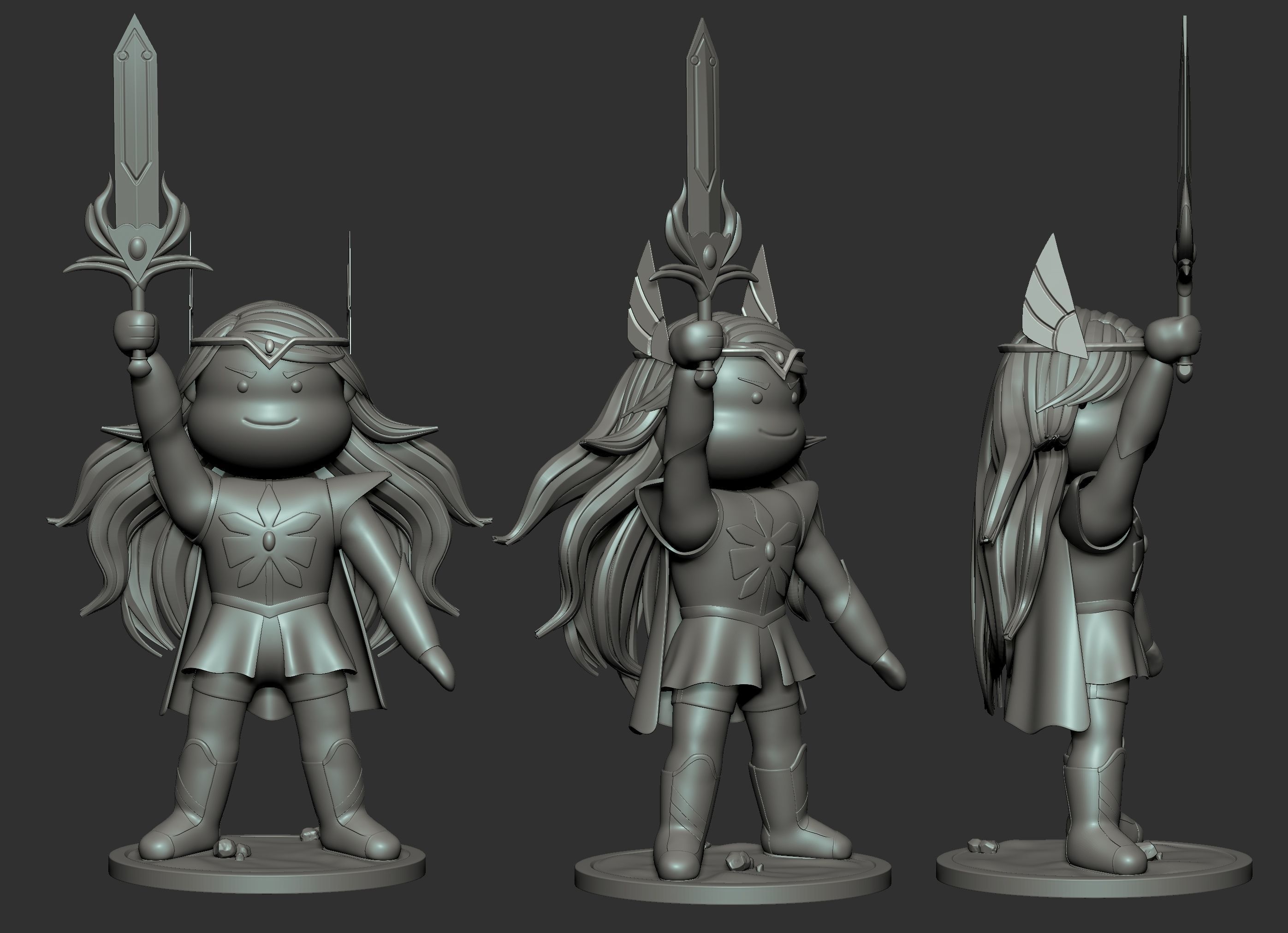 SHE-RA PRINCESS OF POWER 3D print model_3