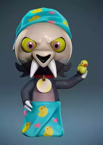 KING - THE OWL HOUSE 3D print model