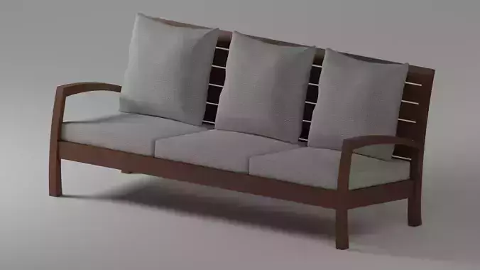 Vila Rica Sofa 3 seats by Butzke