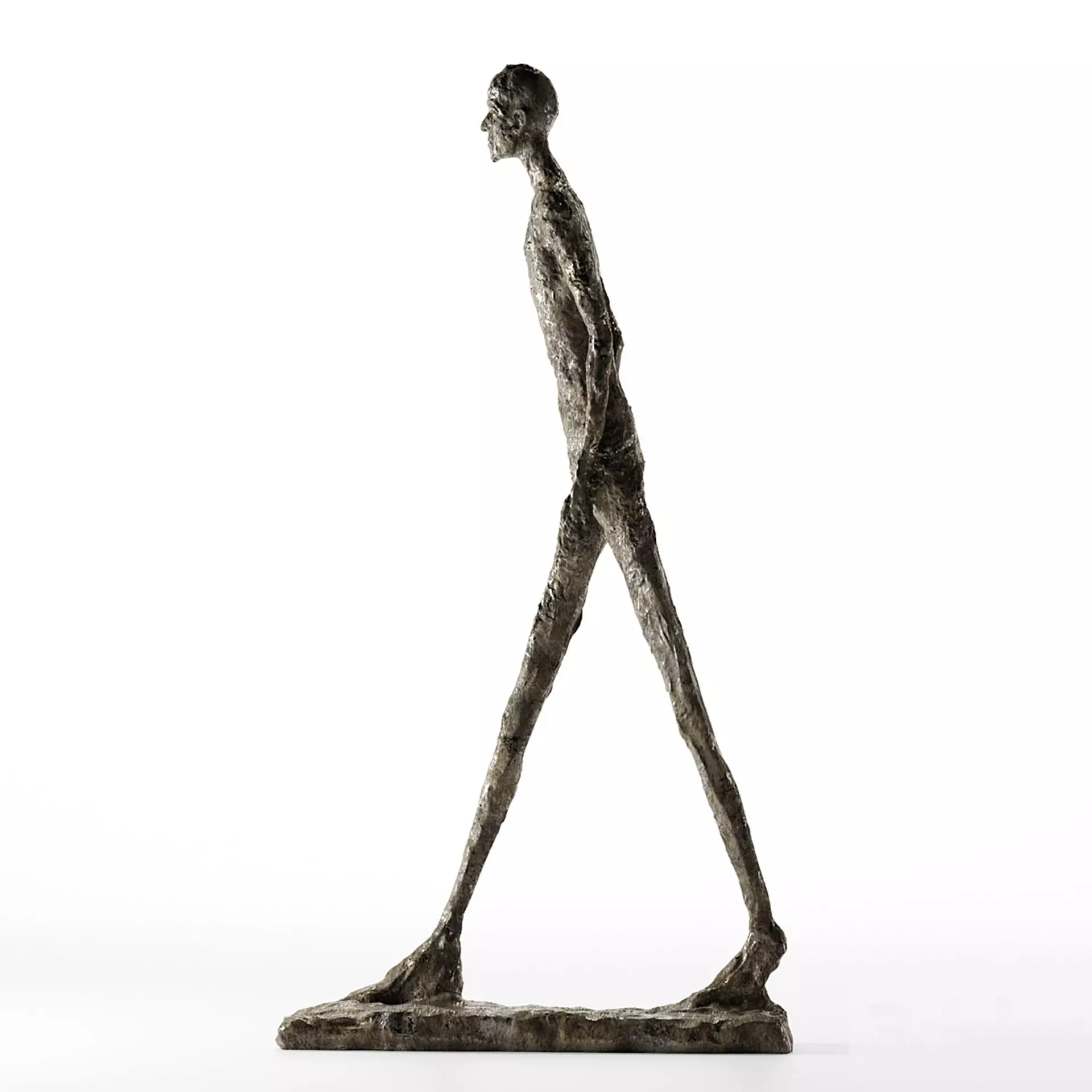 Alberto Giacometti  WALKING MAN I 3D model_0