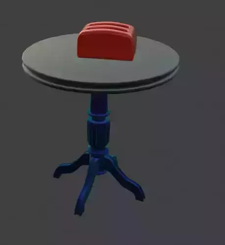 toaster on the table