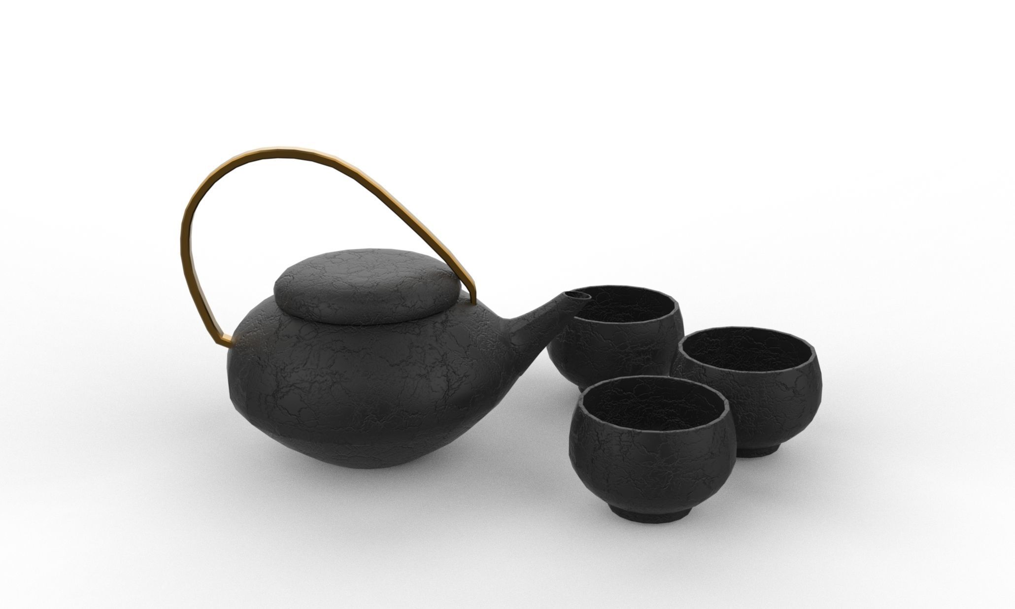 tea pot 3D model_5