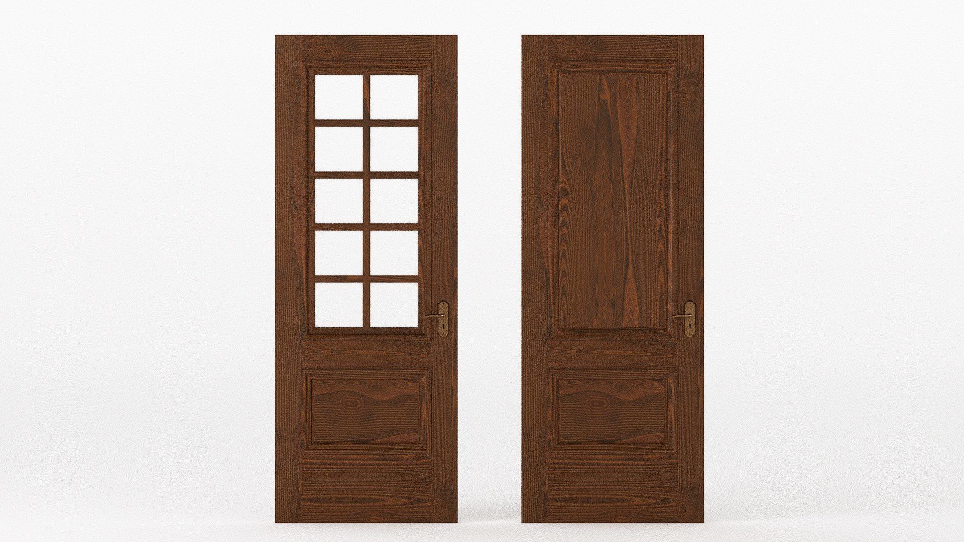 Modern Rustic Cabin Pack - Game Ready Low-poly 3D model_44