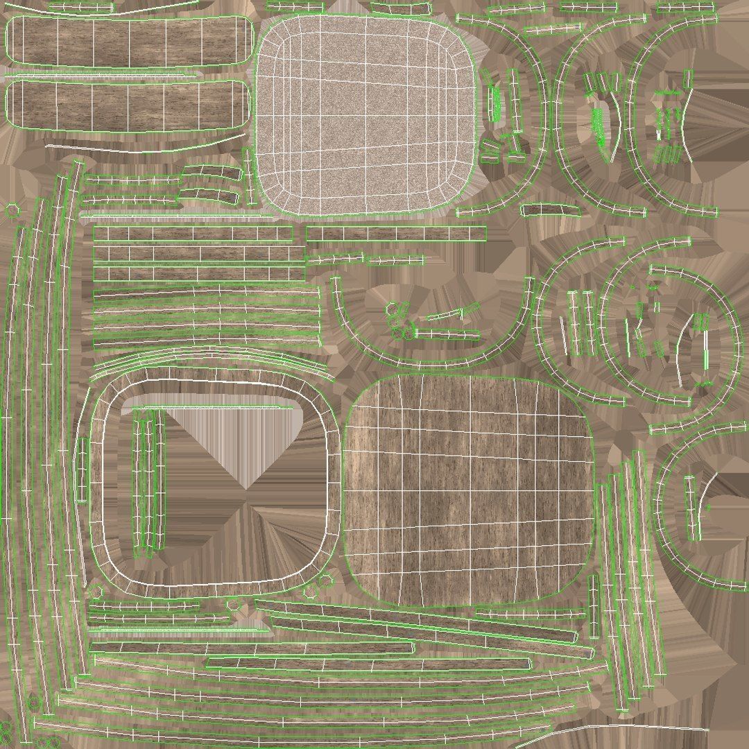 Modern Rustic Cabin Pack - Game Ready Low-poly 3D model_104