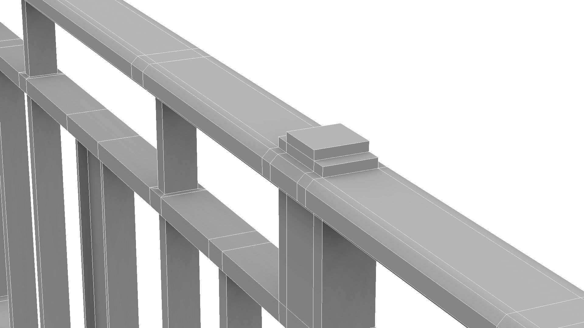 Modern Rustic Cabin Pack - Game Ready Low-poly 3D model_47