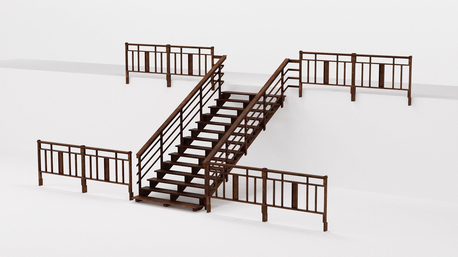 Modern Rustic Cabin Pack - Game Ready Low-poly 3D model_67