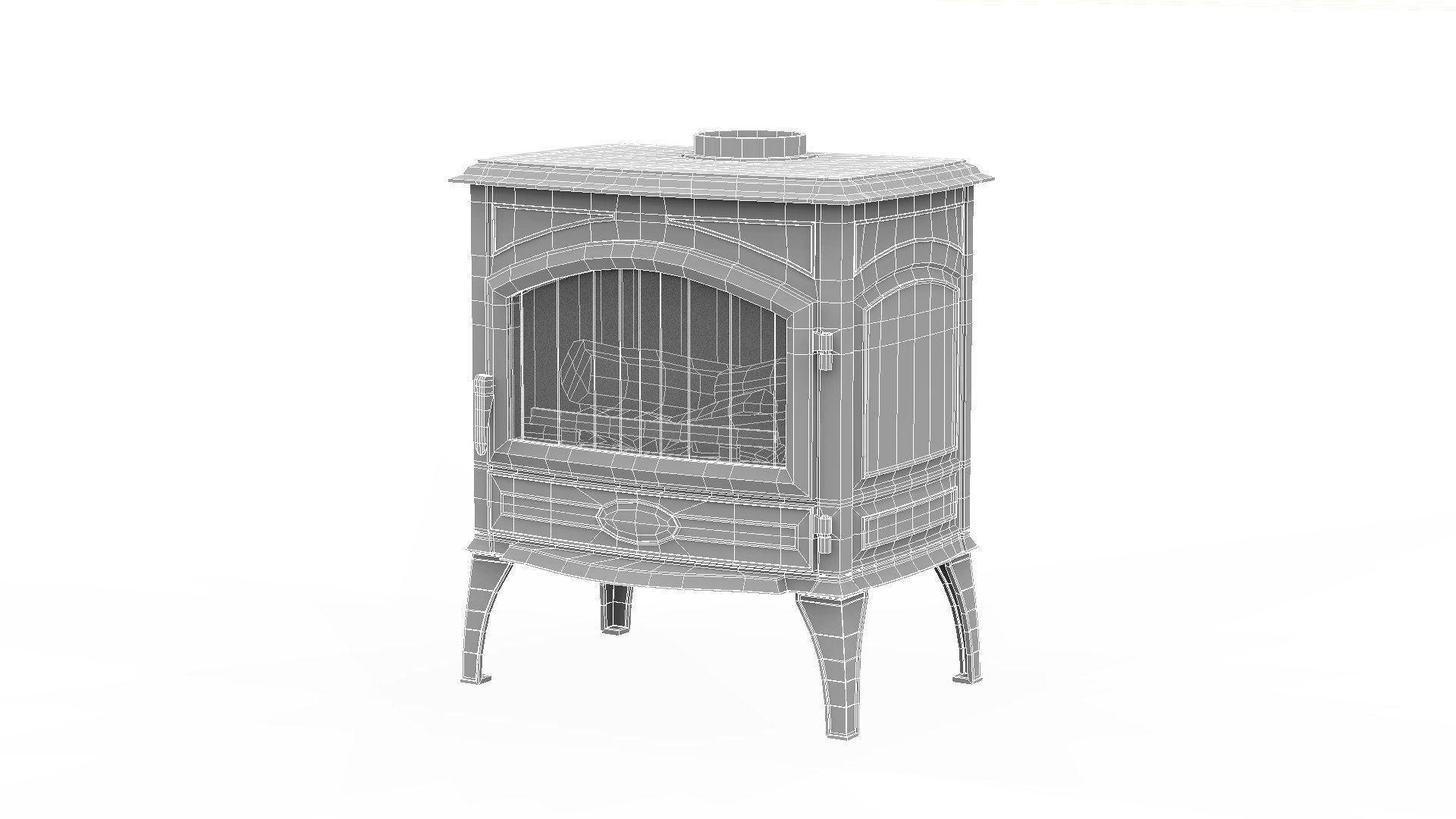 Modern Rustic Cabin Pack - Game Ready Low-poly 3D model_24