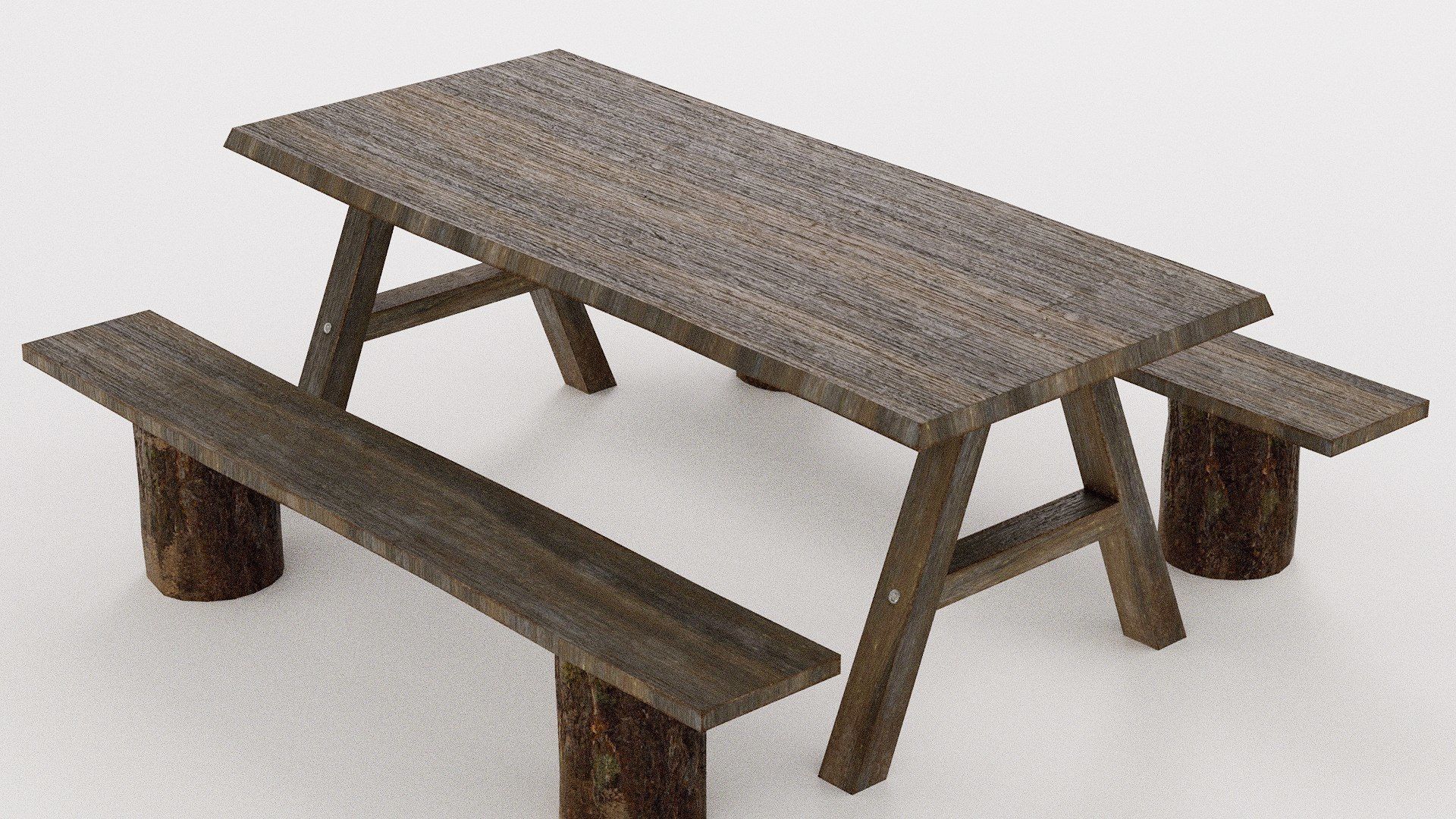 Modern Rustic Cabin Pack - Game Ready Low-poly 3D model_95