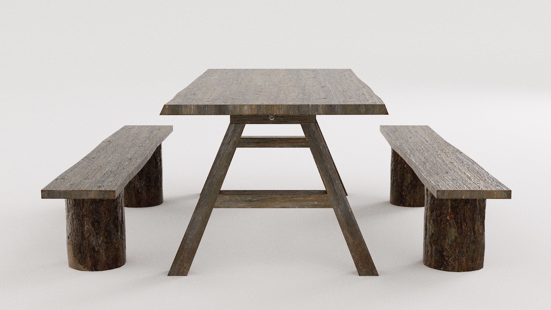 Modern Rustic Cabin Pack - Game Ready Low-poly 3D model_86