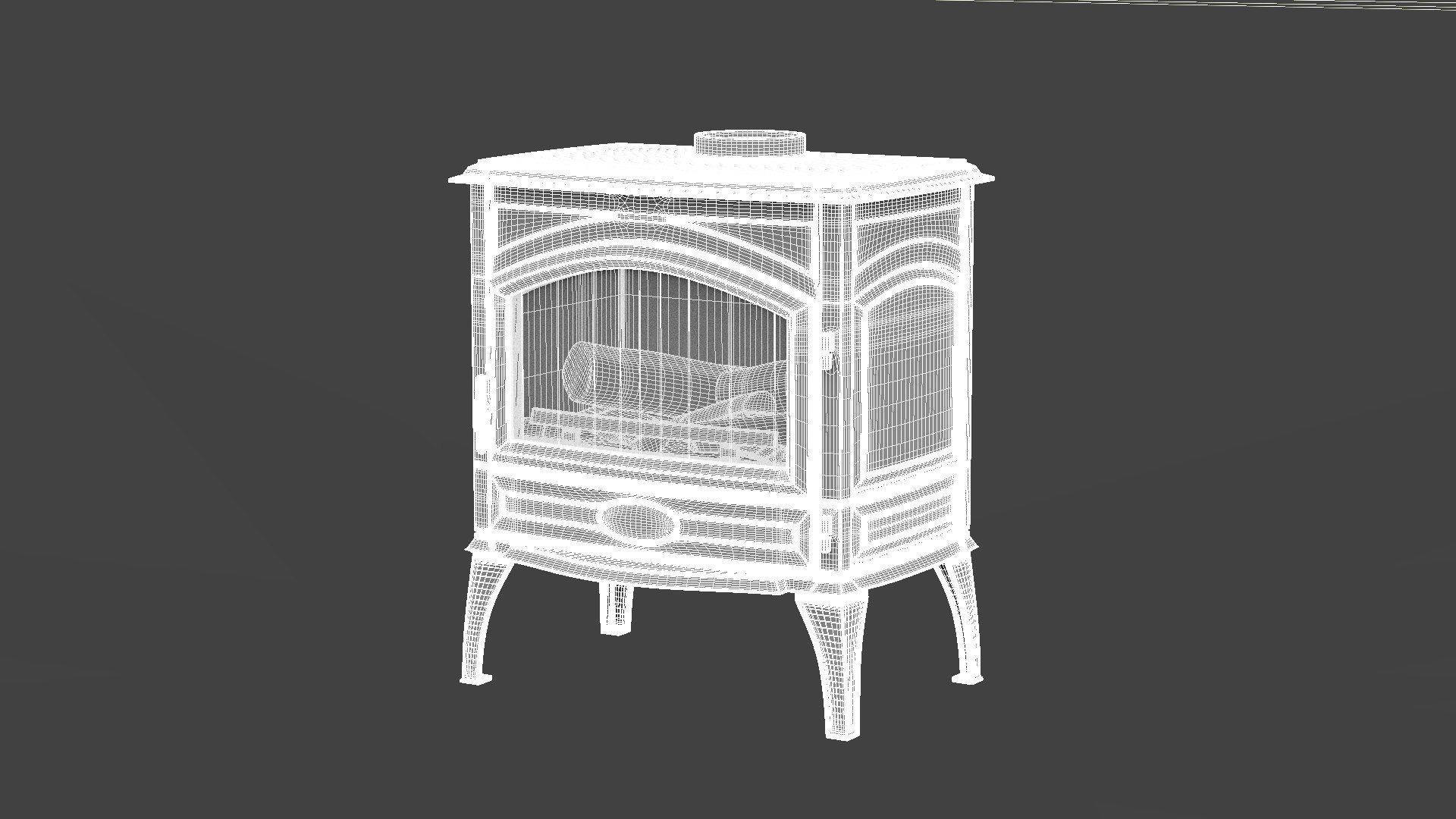 Modern Rustic Cabin Pack - Game Ready Low-poly 3D model_83