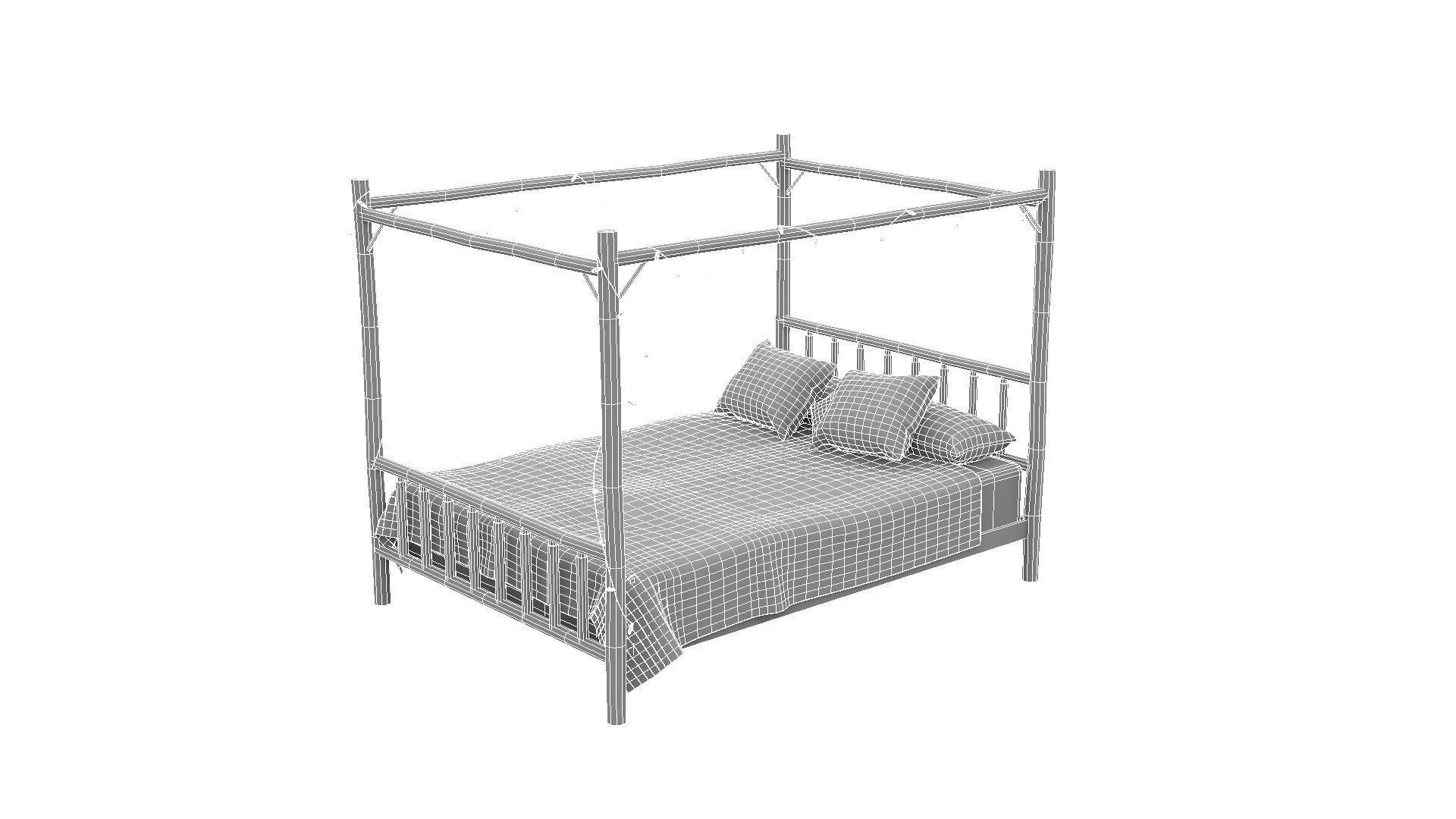 Modern Rustic Cabin Pack - Game Ready Low-poly 3D model_10