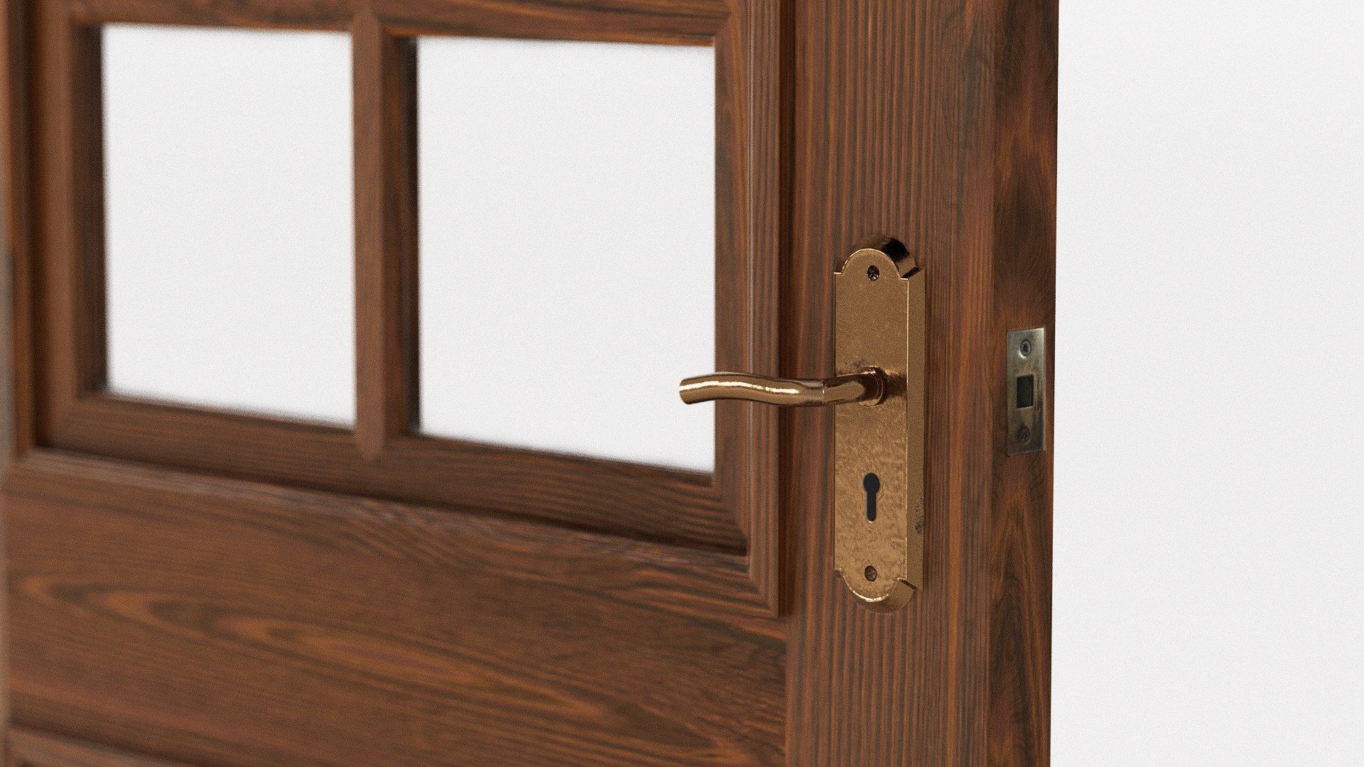 Modern Rustic Cabin Pack - Game Ready Low-poly 3D model_46