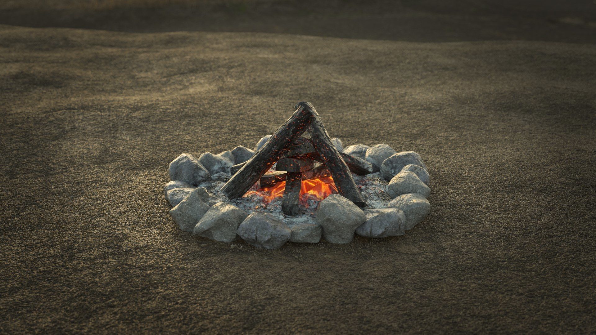 Modern Rustic Cabin Pack - Game Ready Low-poly 3D model_19