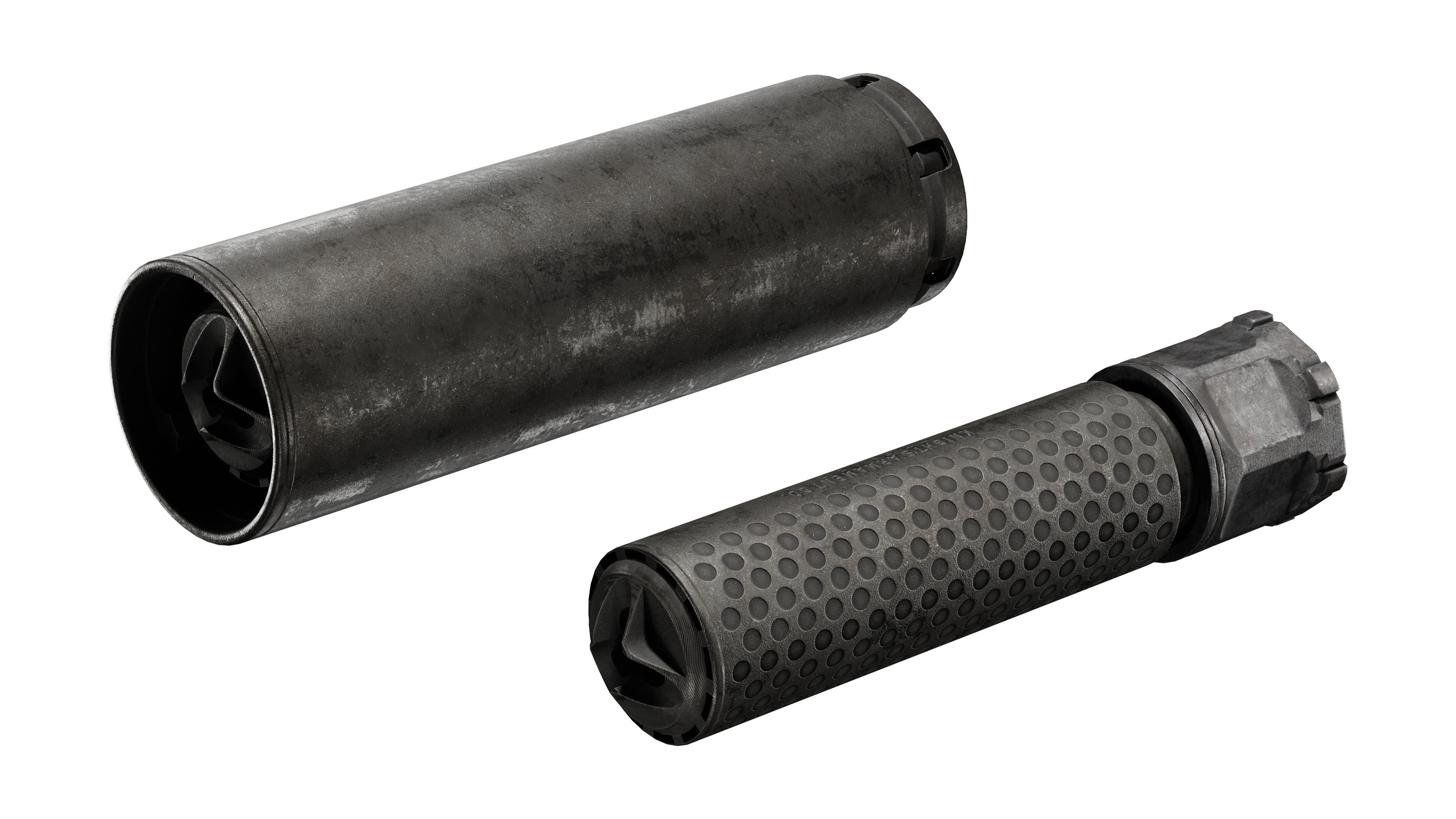 KAC 556 PRT SUPPRESSOR  Low-poly 3D model_3
