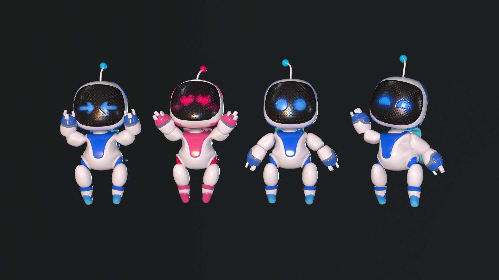 ASTRO ROBOT MOVABLE 3D print model_1