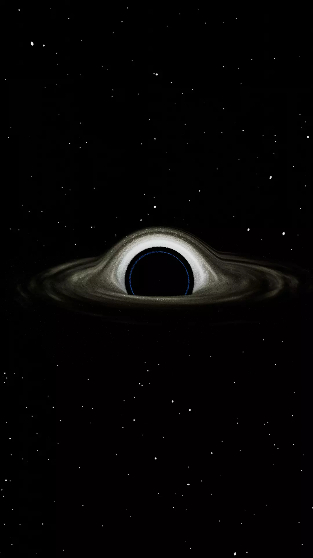 Black hole 3D model