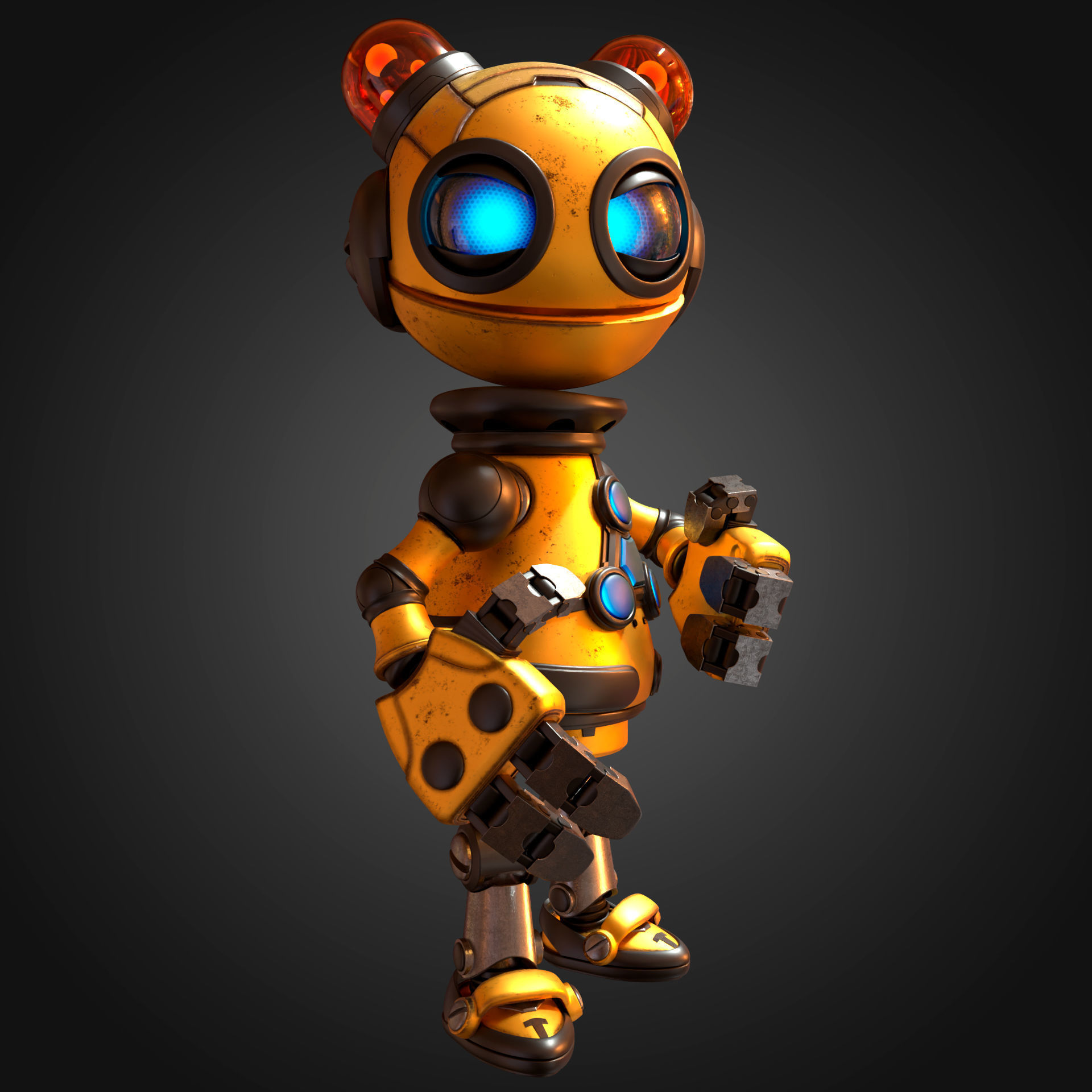 Kit KT-7461 - Ratchet y Clank Game 3D model_7
