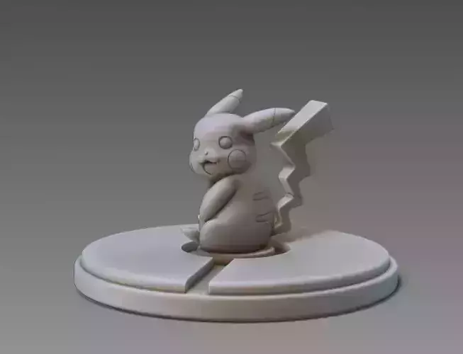 Pokemon Pikachu stl