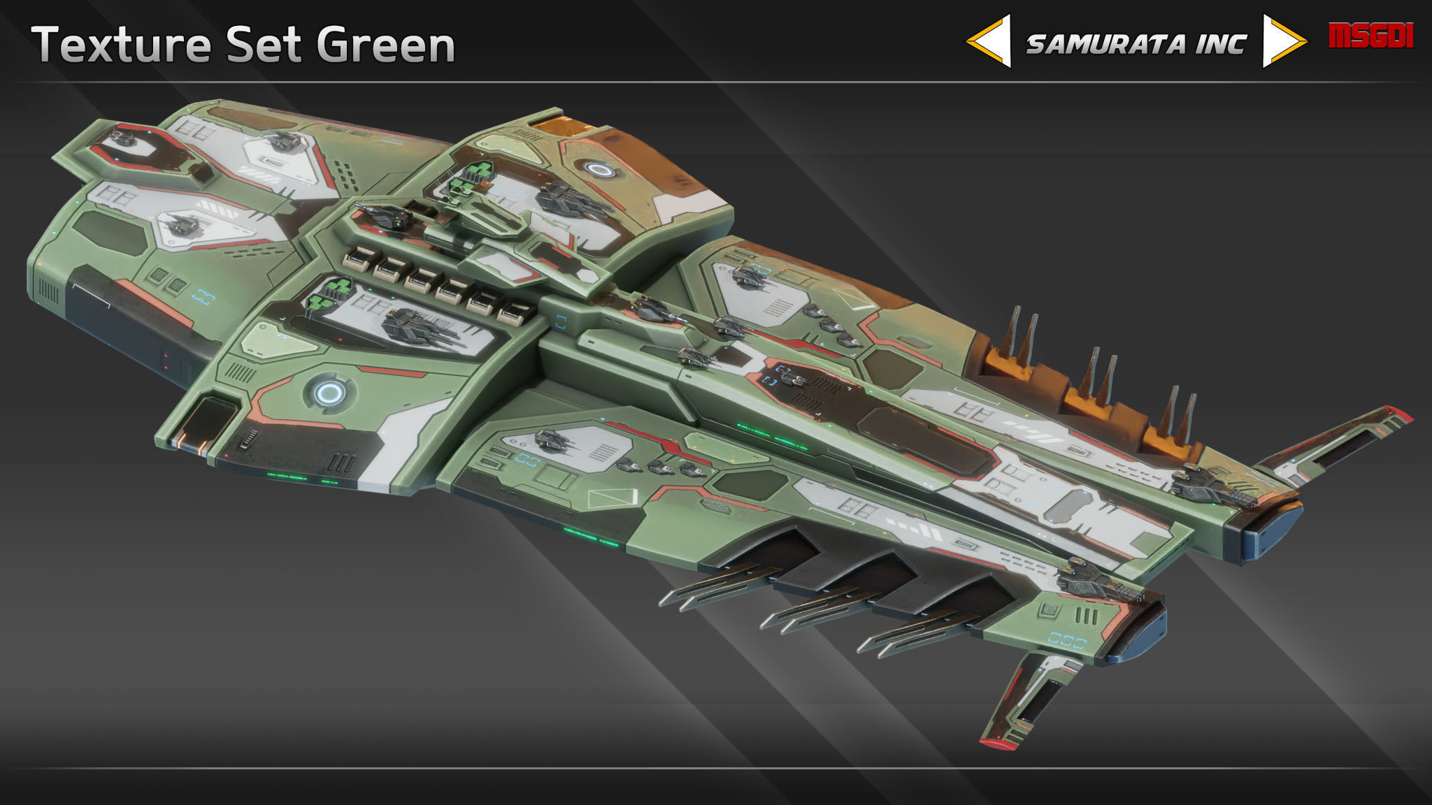 Samurata Inc Spaceship Collection _18