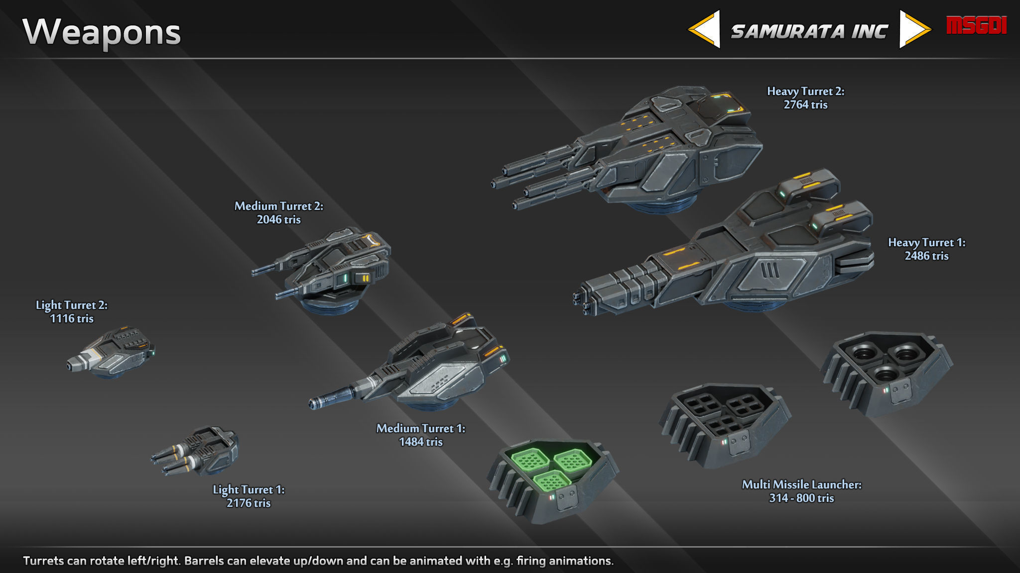 Samurata Inc Spaceship Collection _11