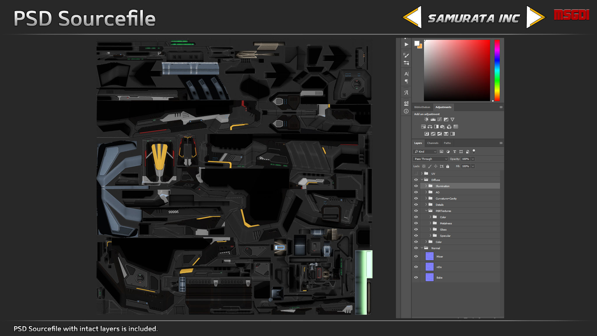 Samurata Inc Spaceship Collection _15
