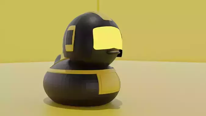 Futuristic duck