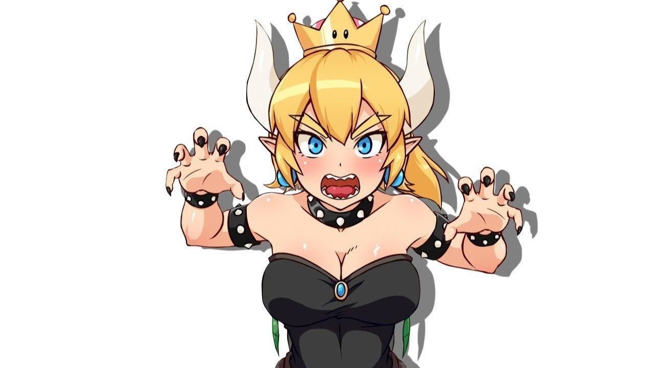 Crown Bowsette 3D print model STL  digital download 3D print model_1