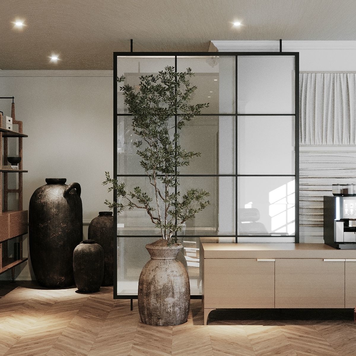 Luxury Office Interior Design Full 3D Scene 3D model 3D model_6