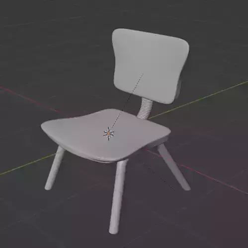 Chair low poly
