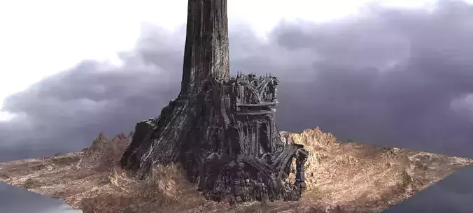 Desert Arrakis Sand Gorge