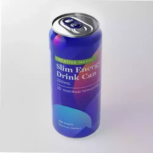 Slim Can Soda Energy Beverage 250mL