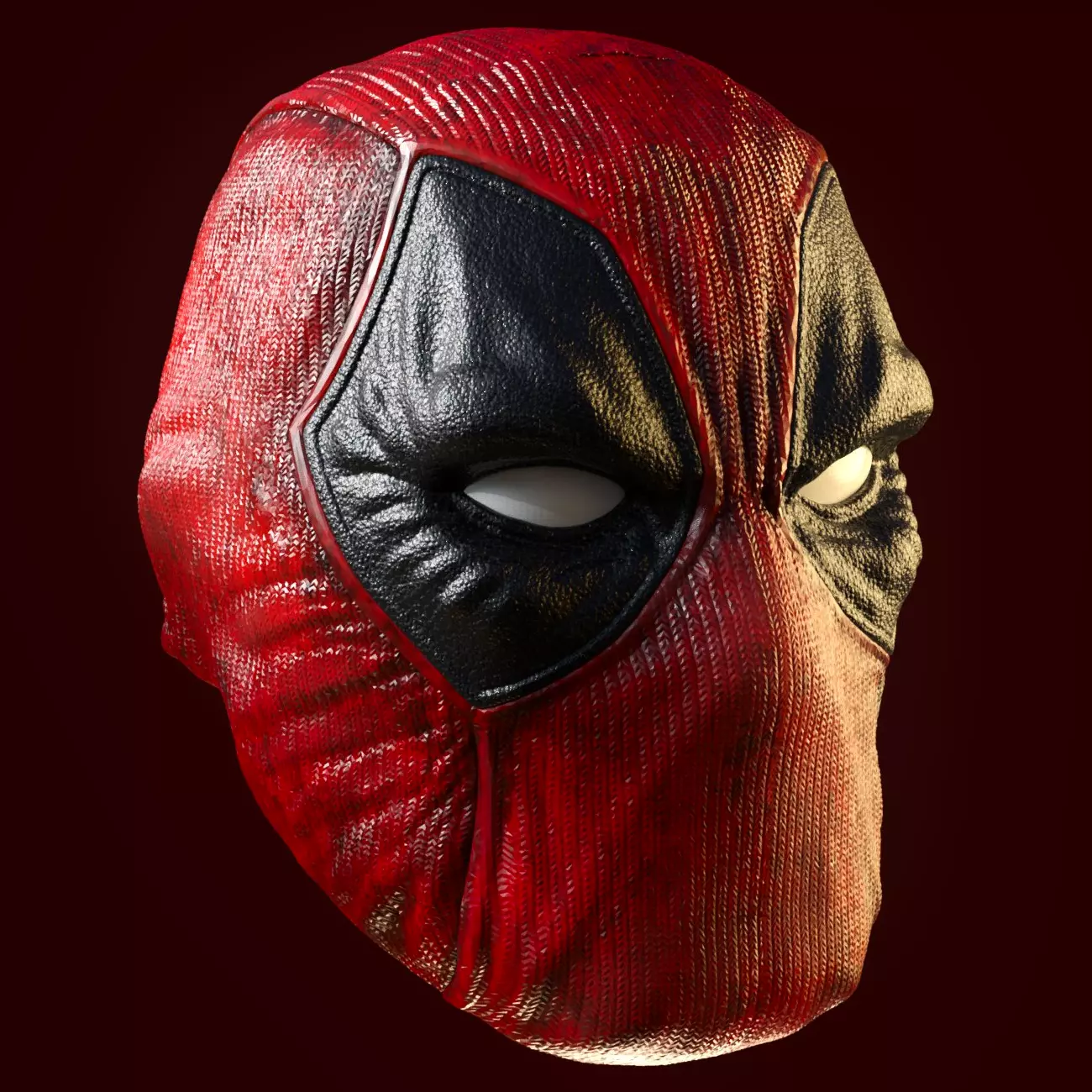 deadpool hulk helmet 3D print model