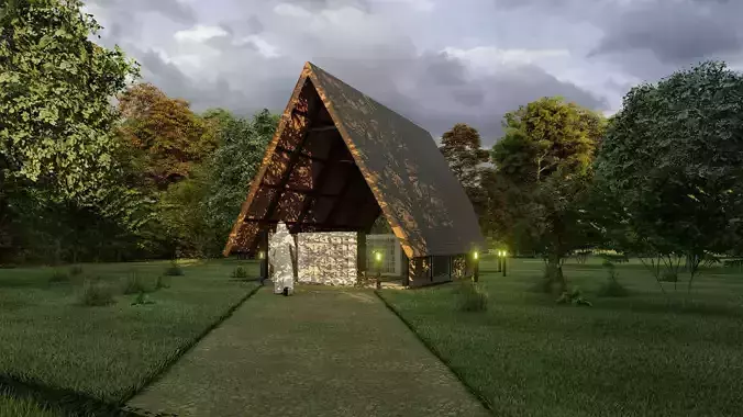 Musholla Modern Dufan