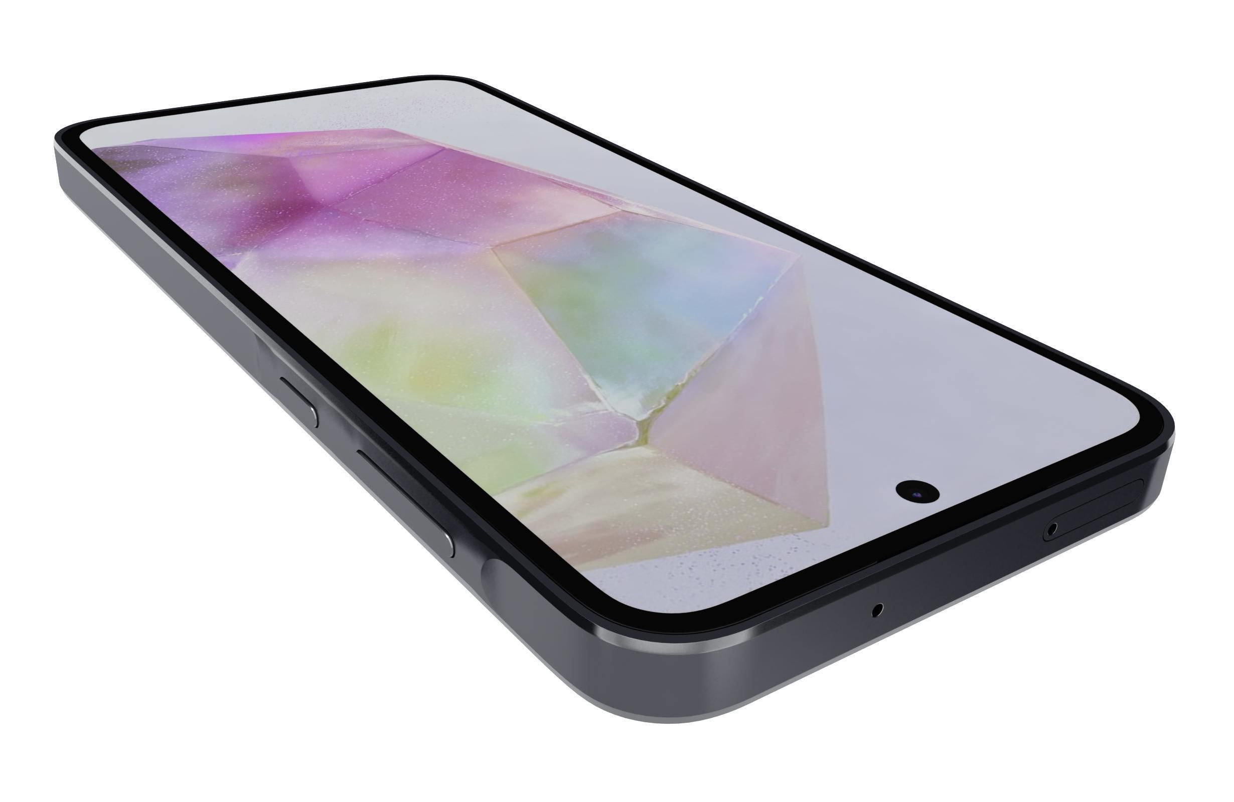 Samsung Galaxy A35 5G Black 3D model_13