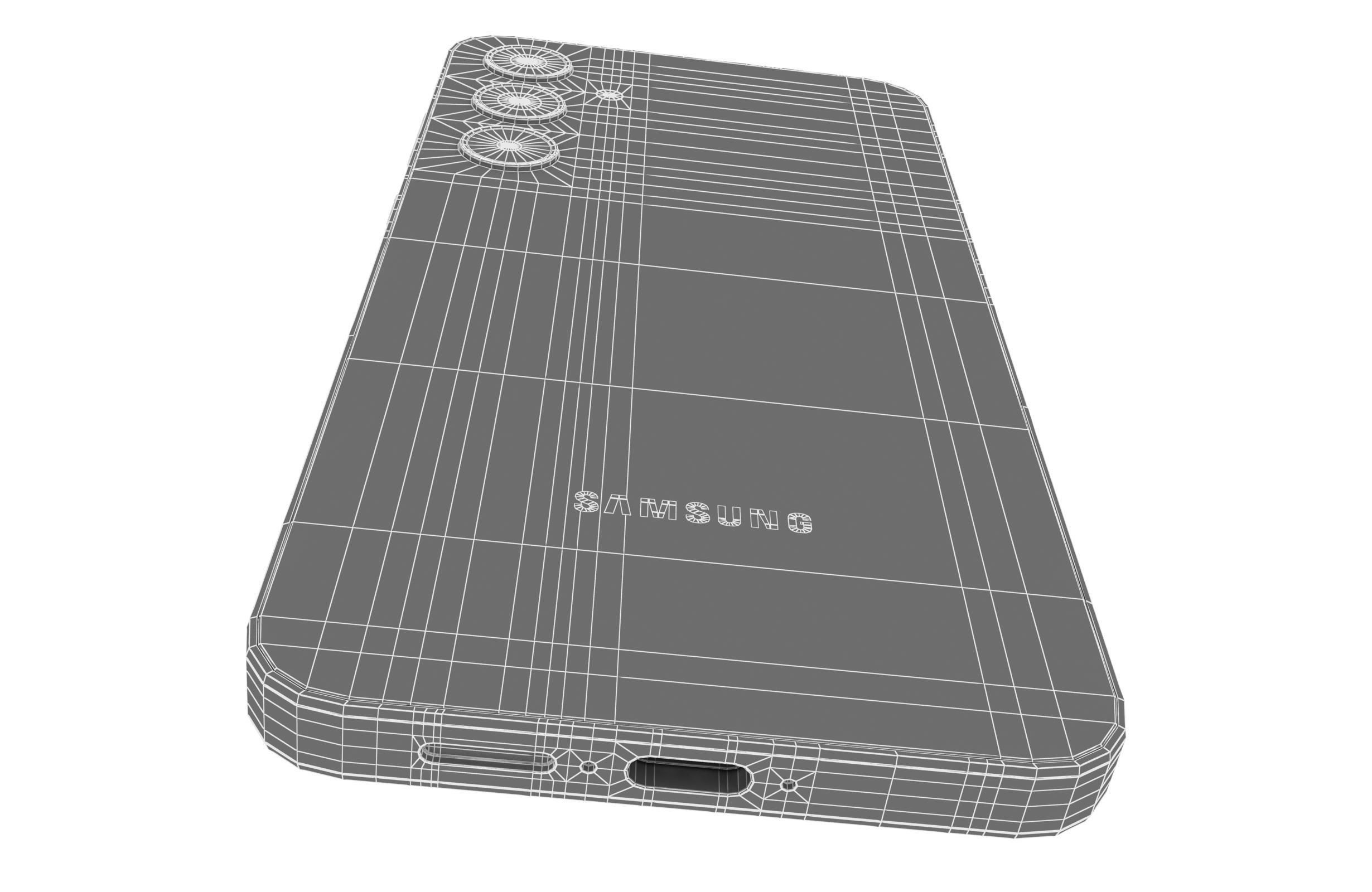 Samsung Galaxy A35 5G Black 3D model_21