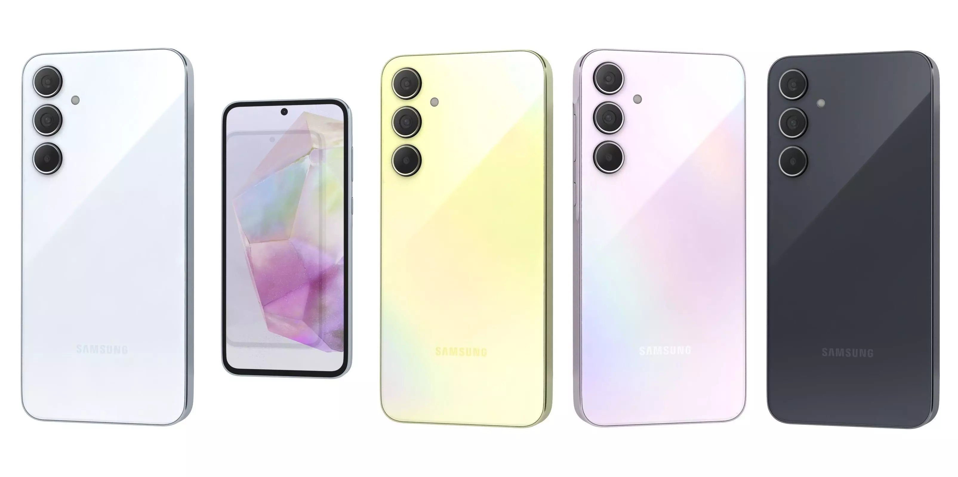 Samsung Galaxy A35 5G All Colors 3D model