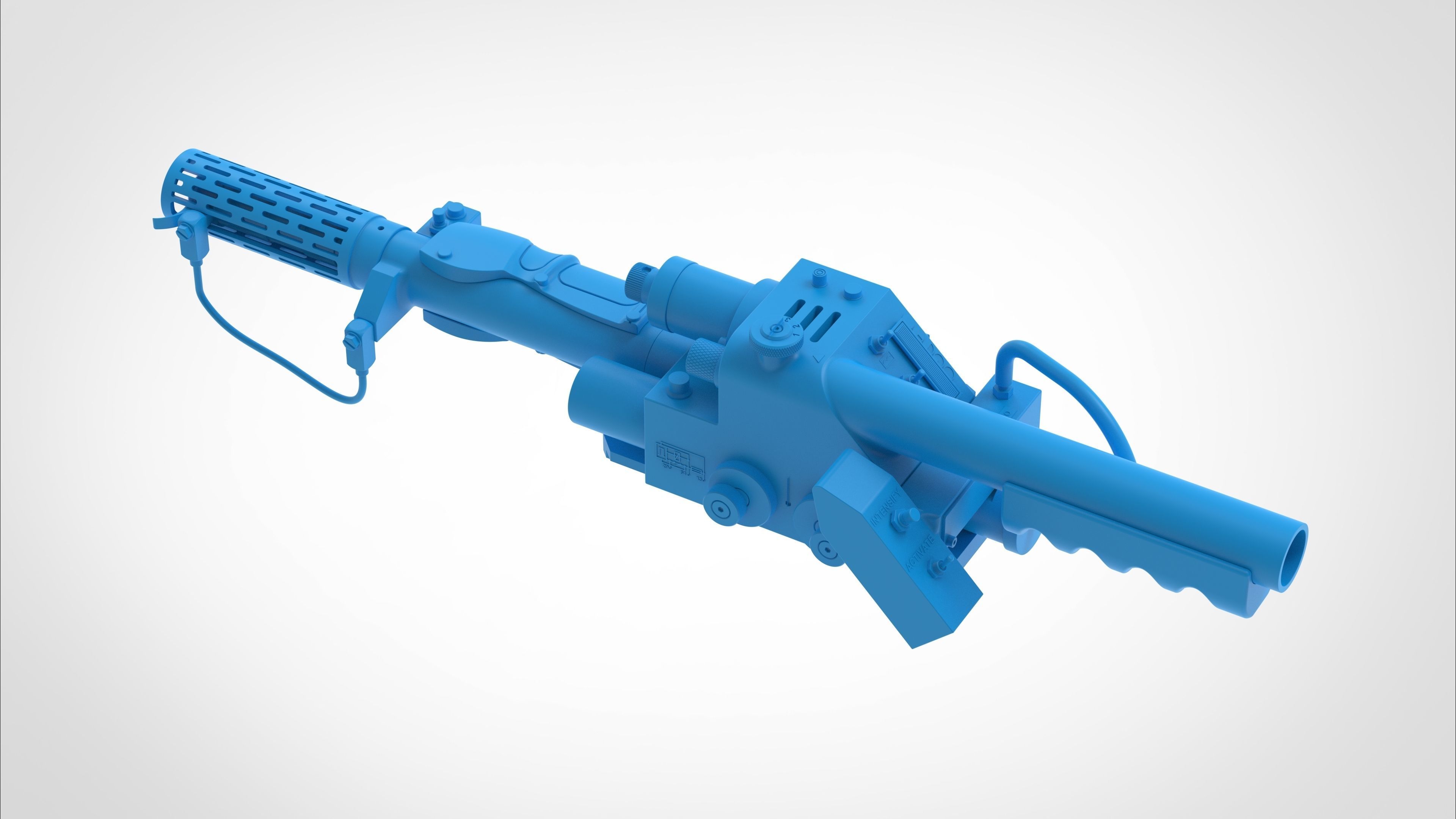 Neutrona wand from the Ghostbusters Frozen Empire 2024 3D print model_36