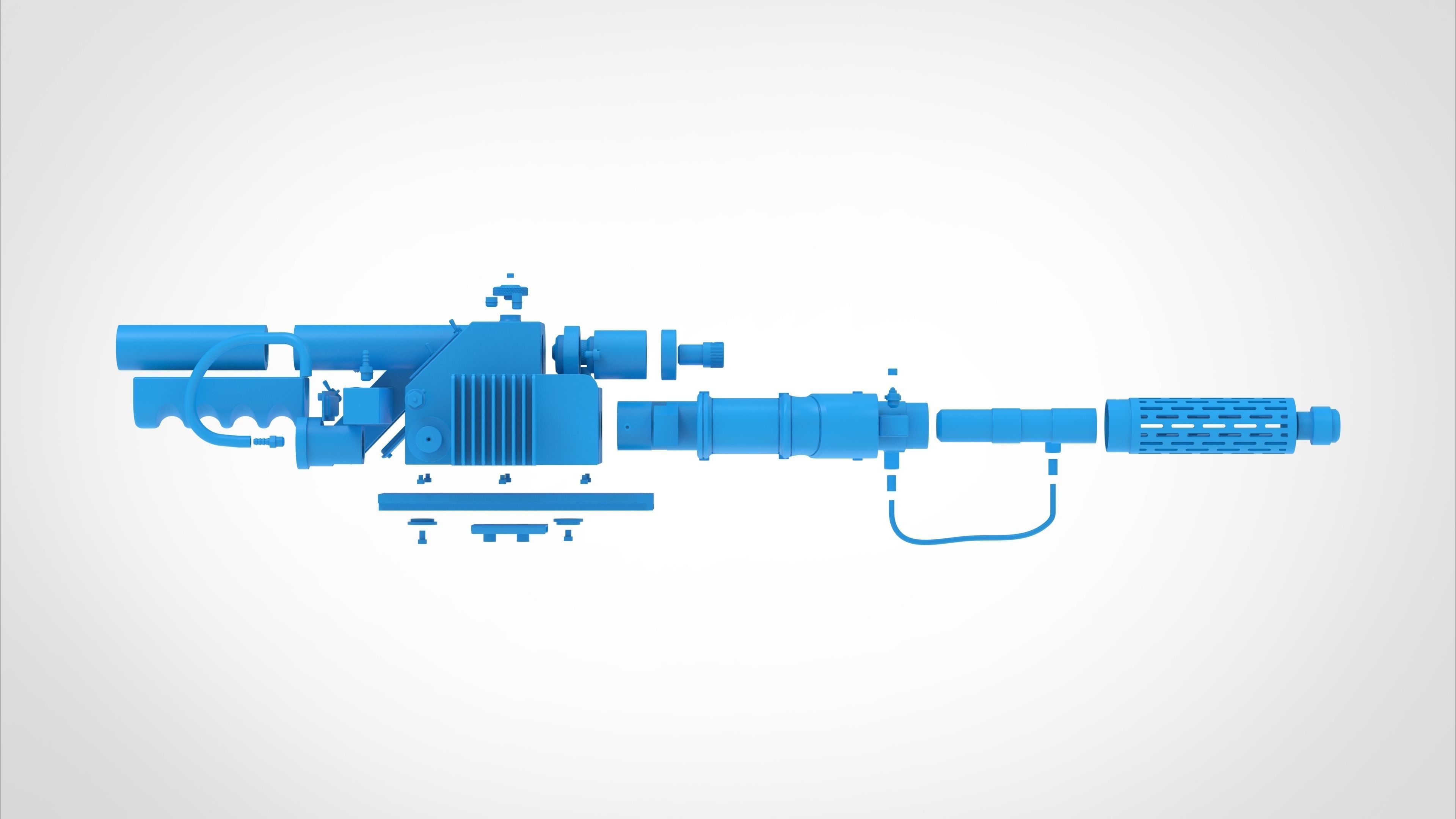 Neutrona wand from the Ghostbusters Frozen Empire 2024 3D print model_43