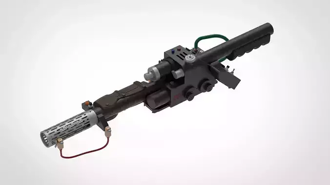 Neutrona wand from the Ghostbusters Frozen Empire 2024 3D print model