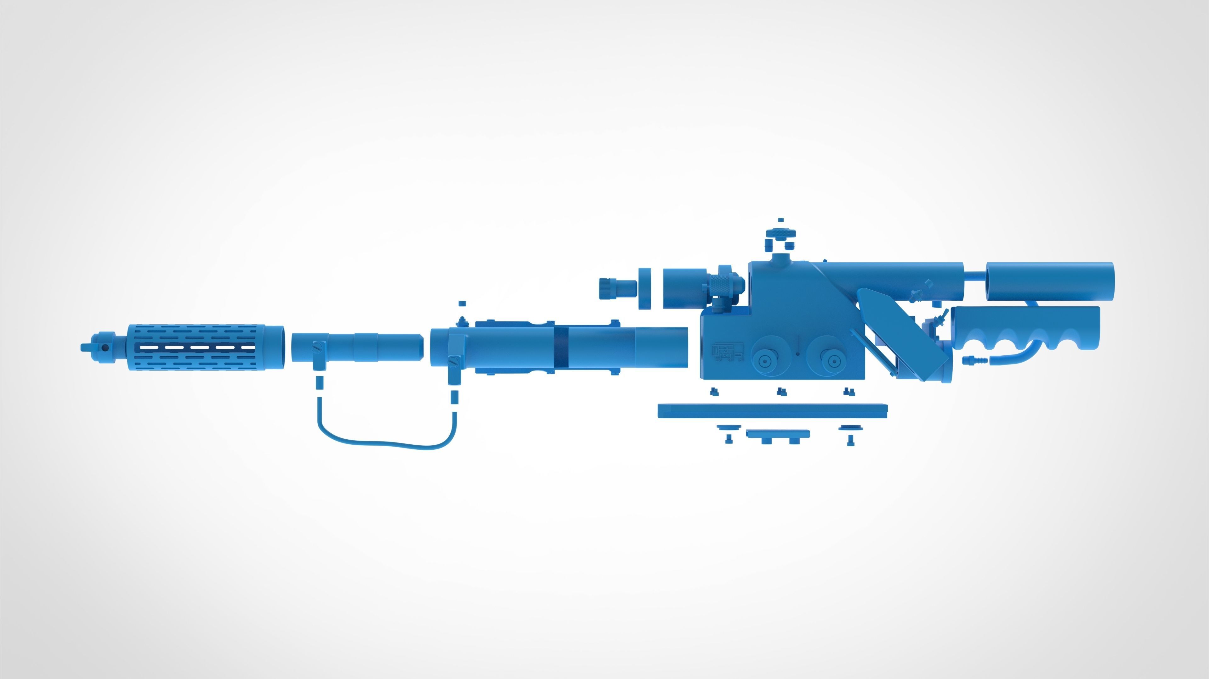 Neutrona wand from the Ghostbusters Frozen Empire 2024 3D print model_47