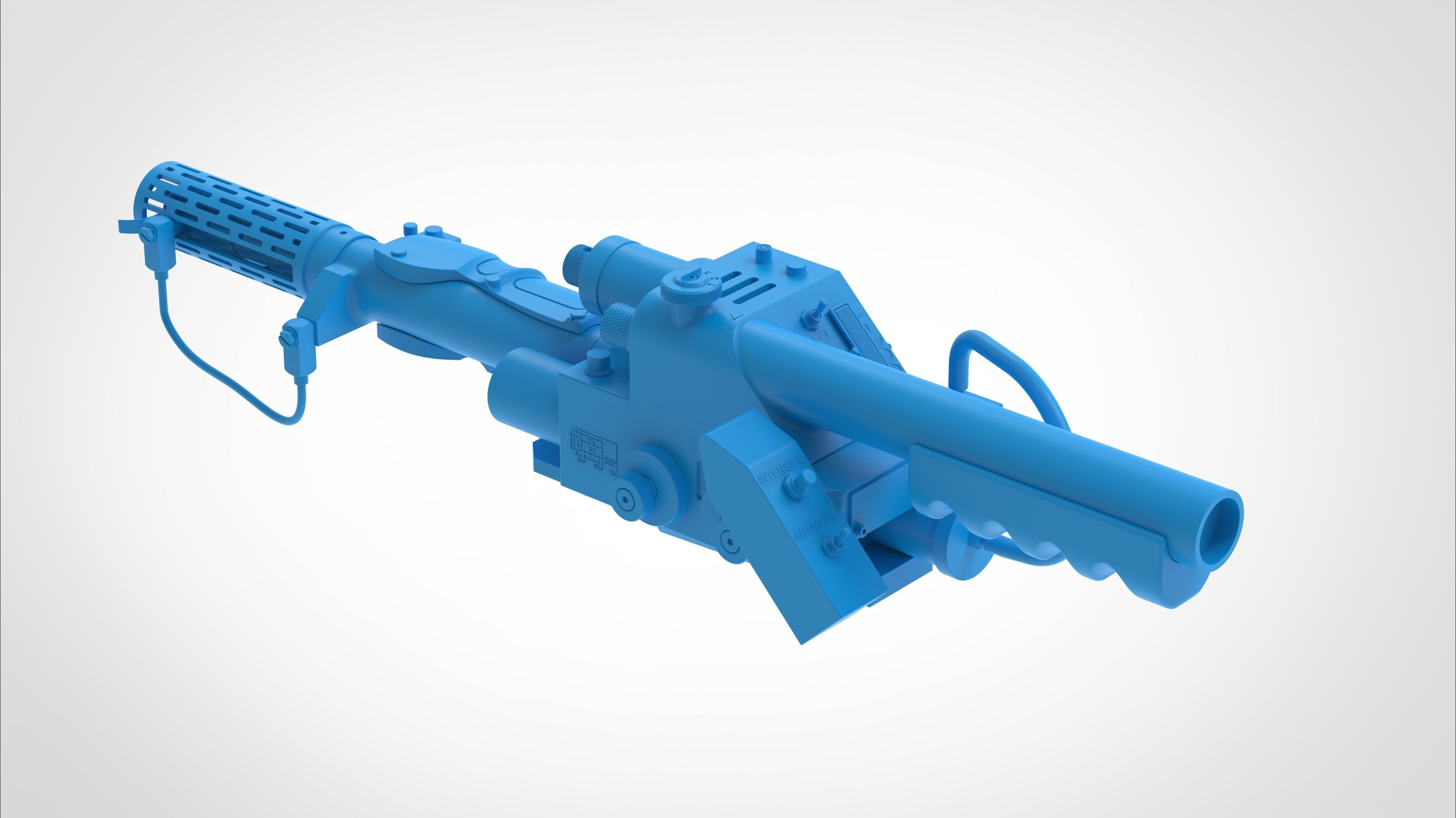 Neutrona wand from the Ghostbusters Frozen Empire 2024 3D print model_21