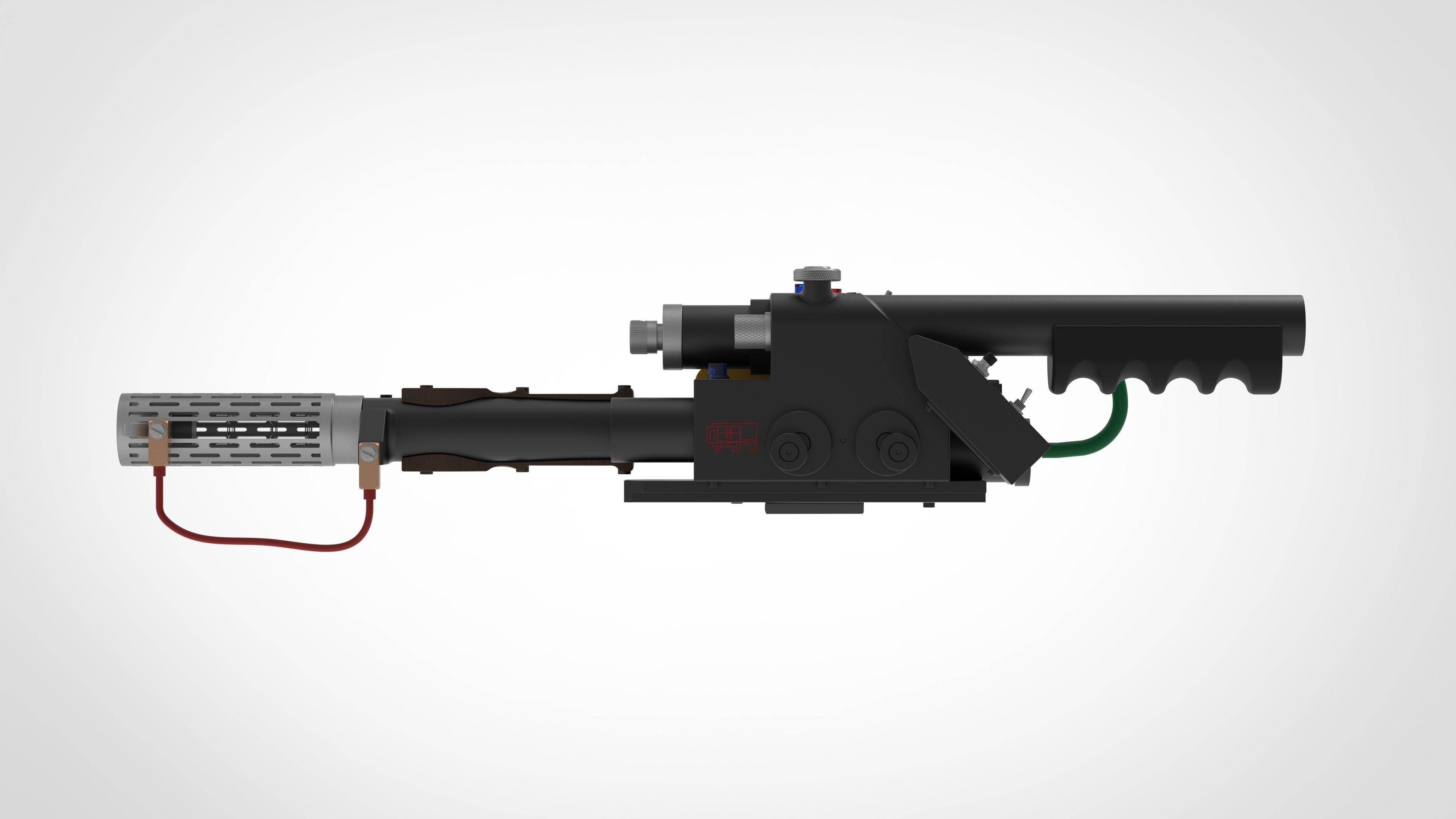 Neutrona wand from the Ghostbusters Frozen Empire 2024 3D print model_1