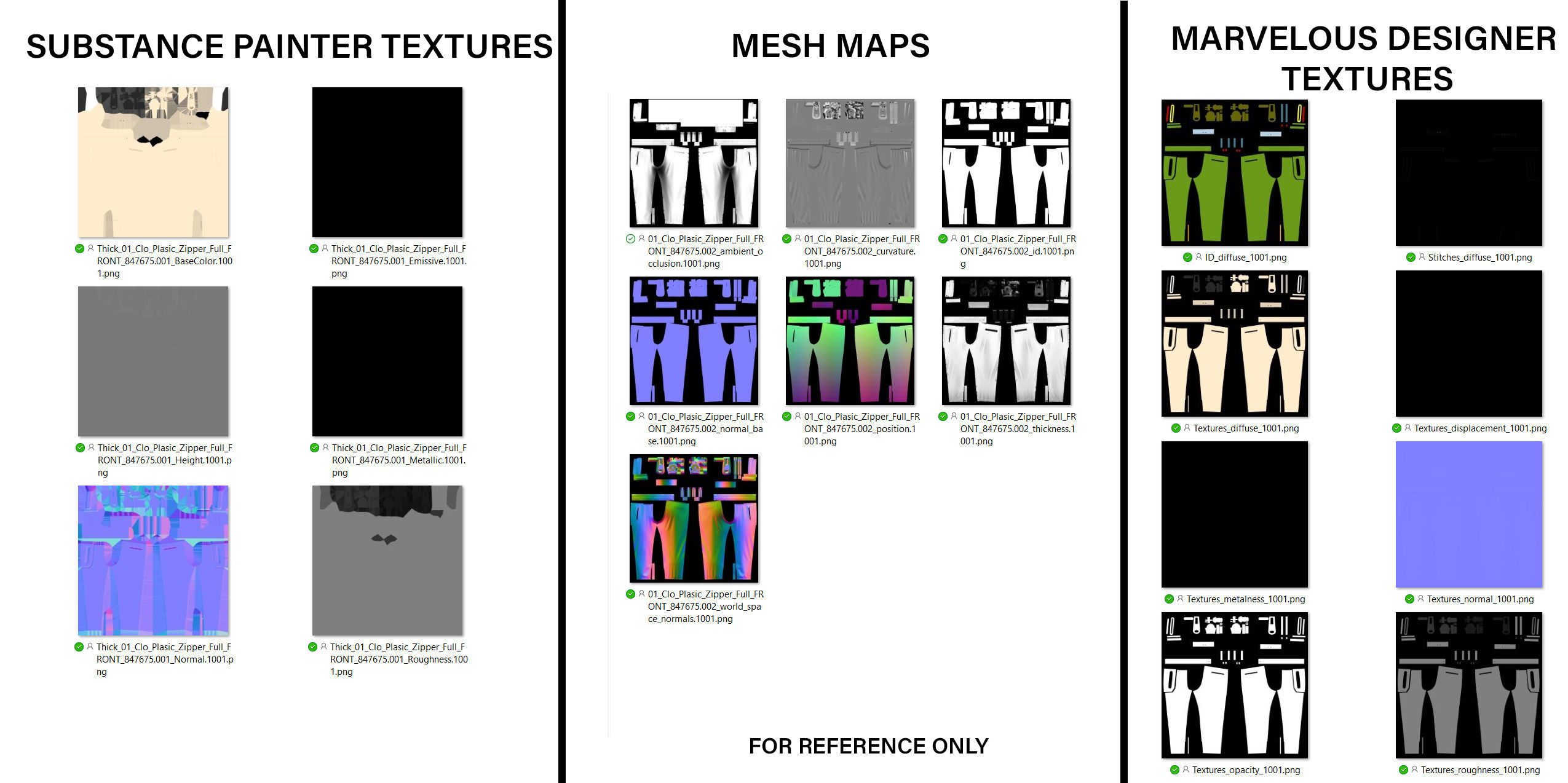 Mens Oversized Jogger 3d Model 3D model_12