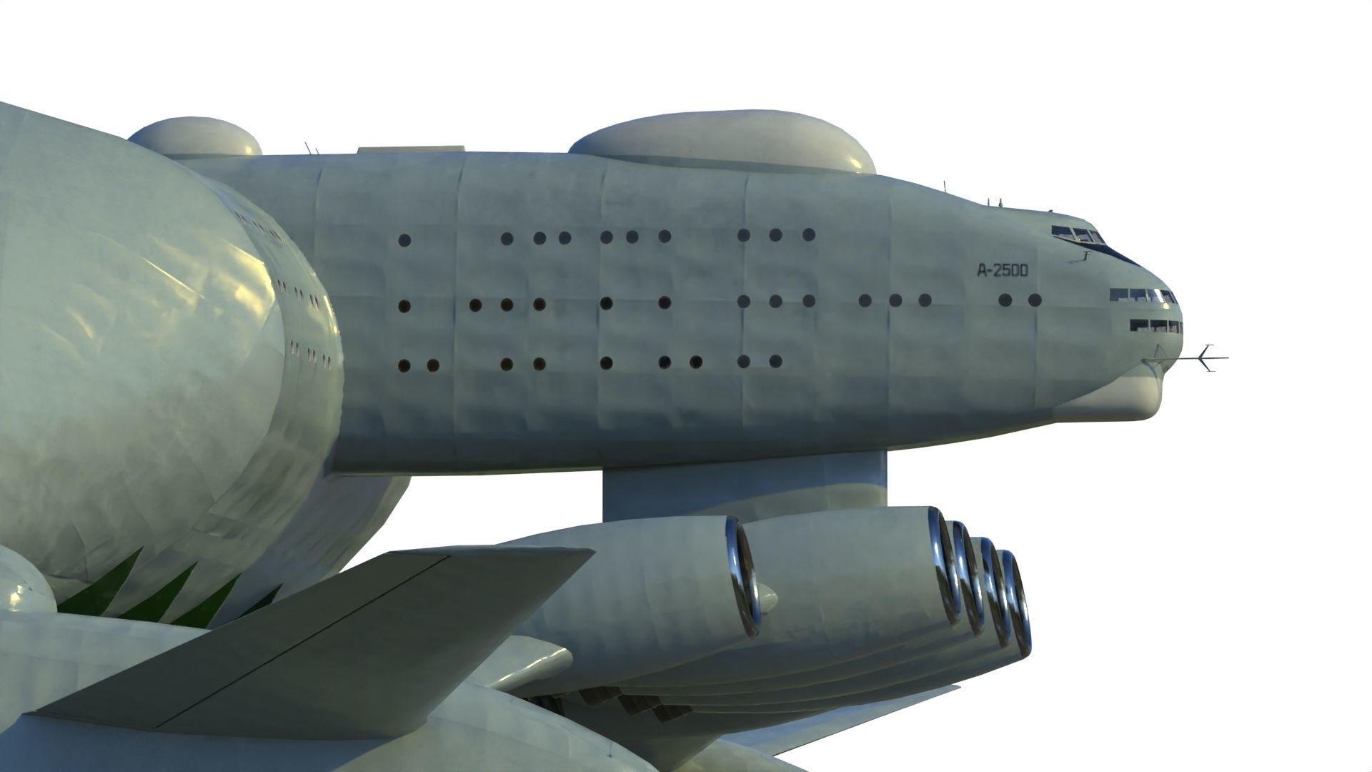 Bartini A-2500 WIG aircraft carrier 3D model_16