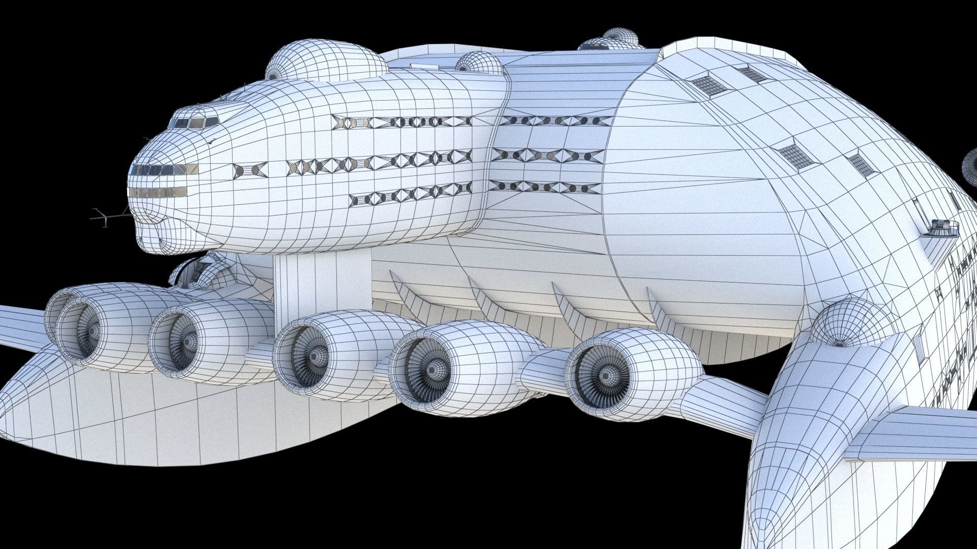 Bartini A-2500 WIG aircraft carrier 3D model_26