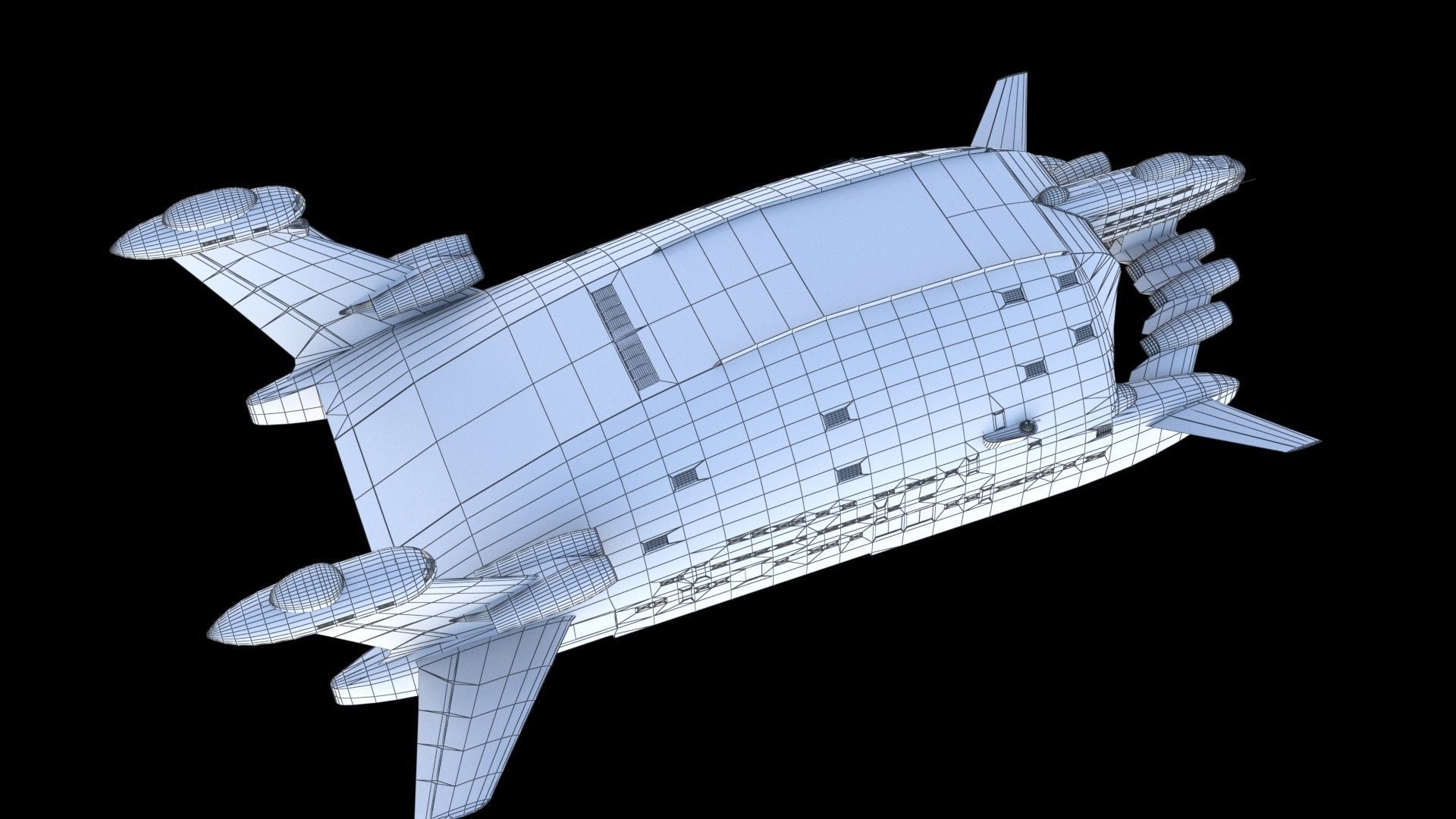 Bartini A-2500 WIG aircraft carrier 3D model_22